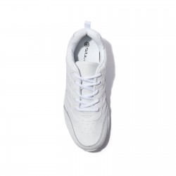 白色透氣運動鞋 綁帶 (H811)